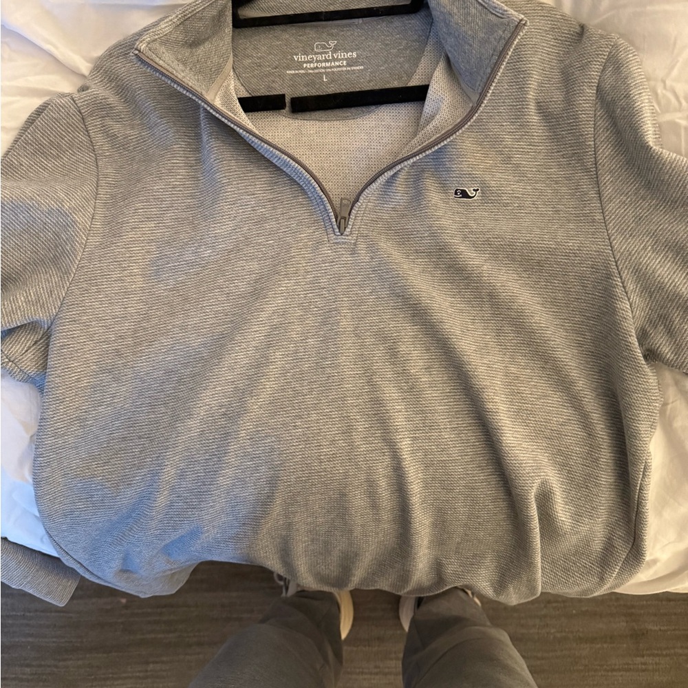 Vineyard Vines Performance Gray Pullover - image 1